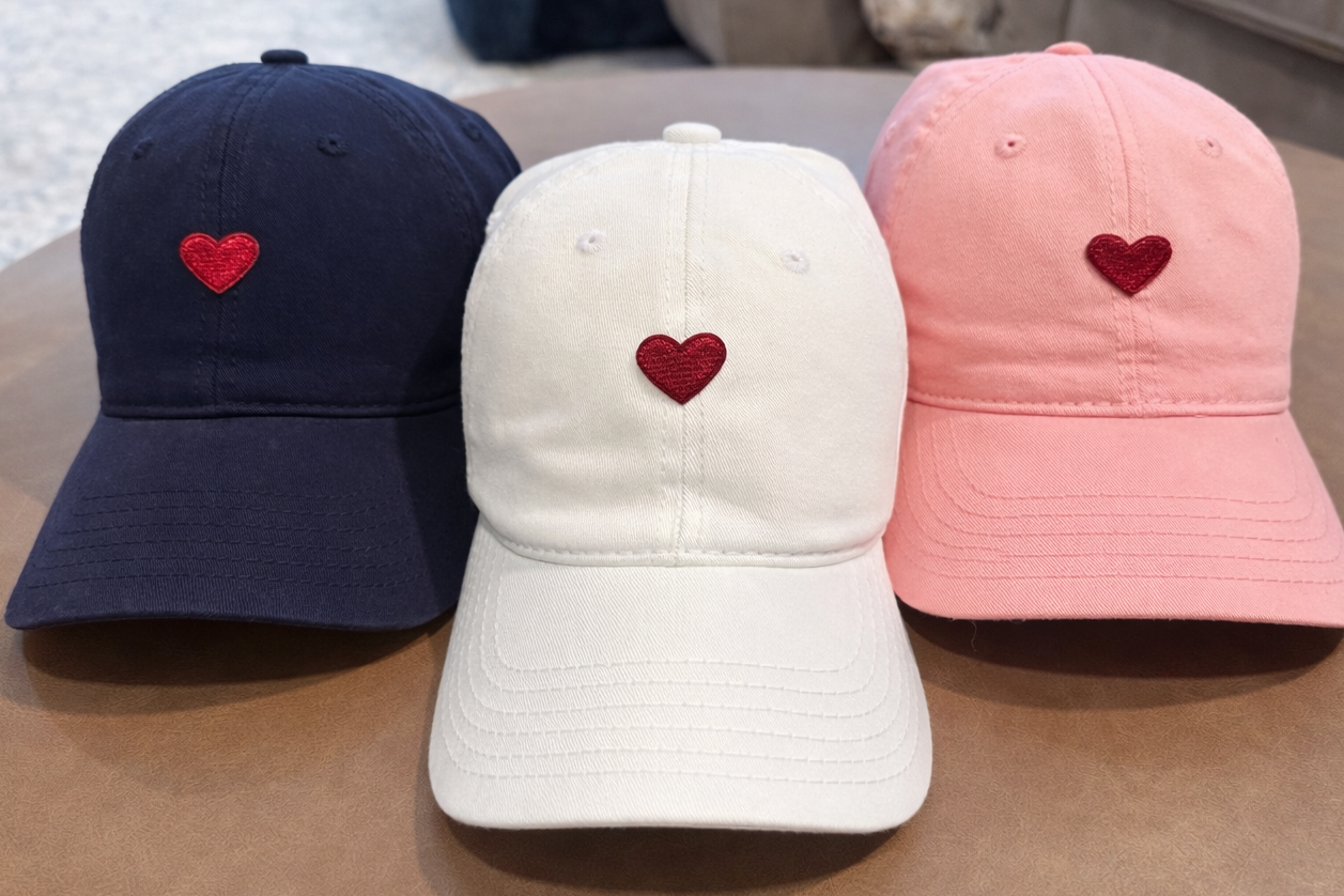 Women’s Heart Baseball Hat