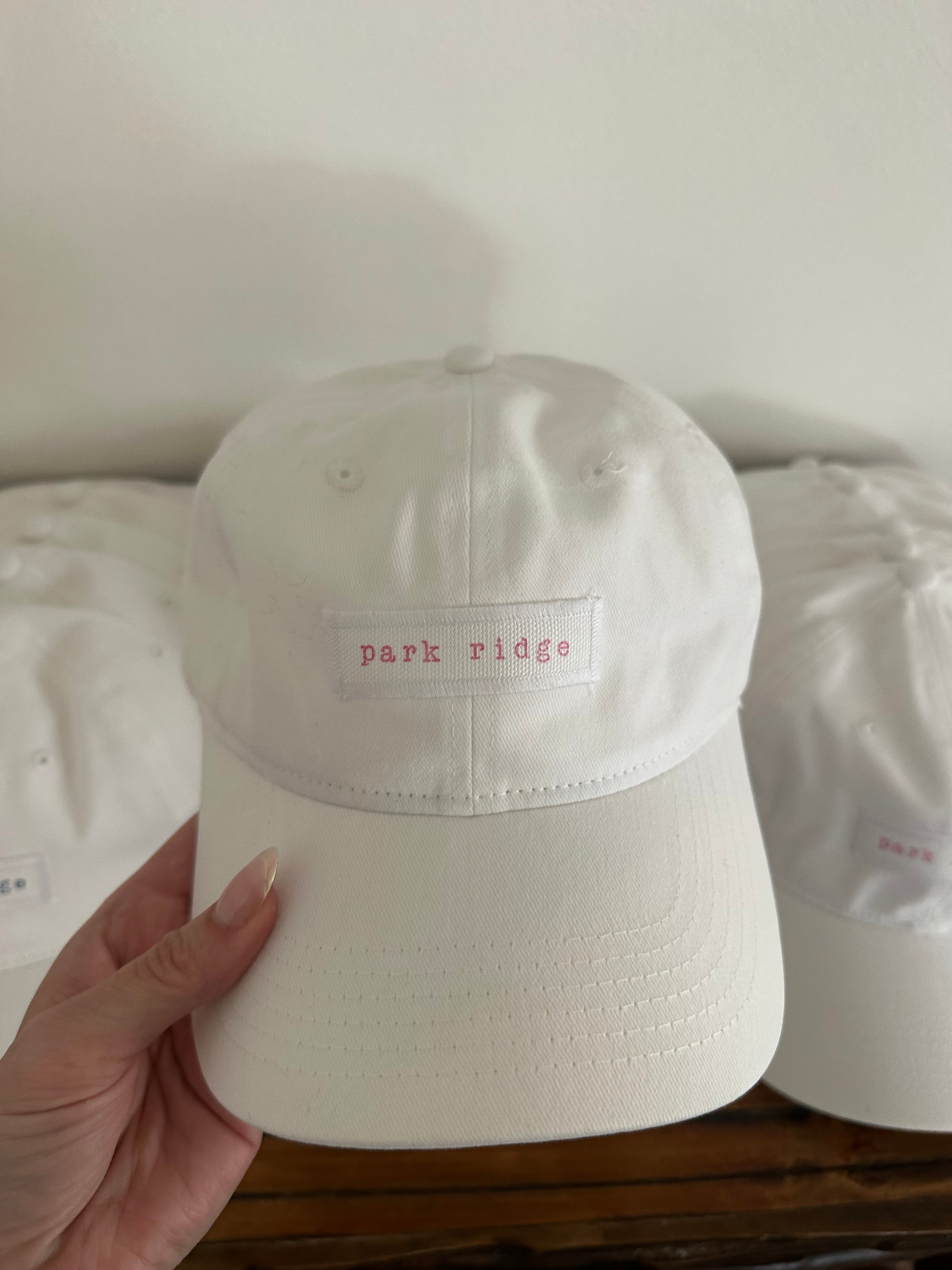 Park Ridge Collection: Stamped Baseball Hats