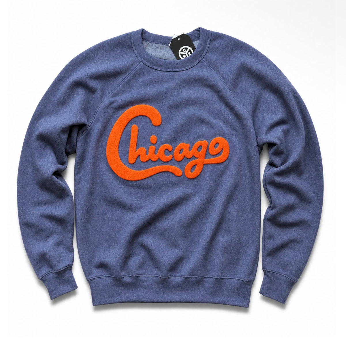 Chicago Felt Appliqué Sweatshirt by Chitown Clothing