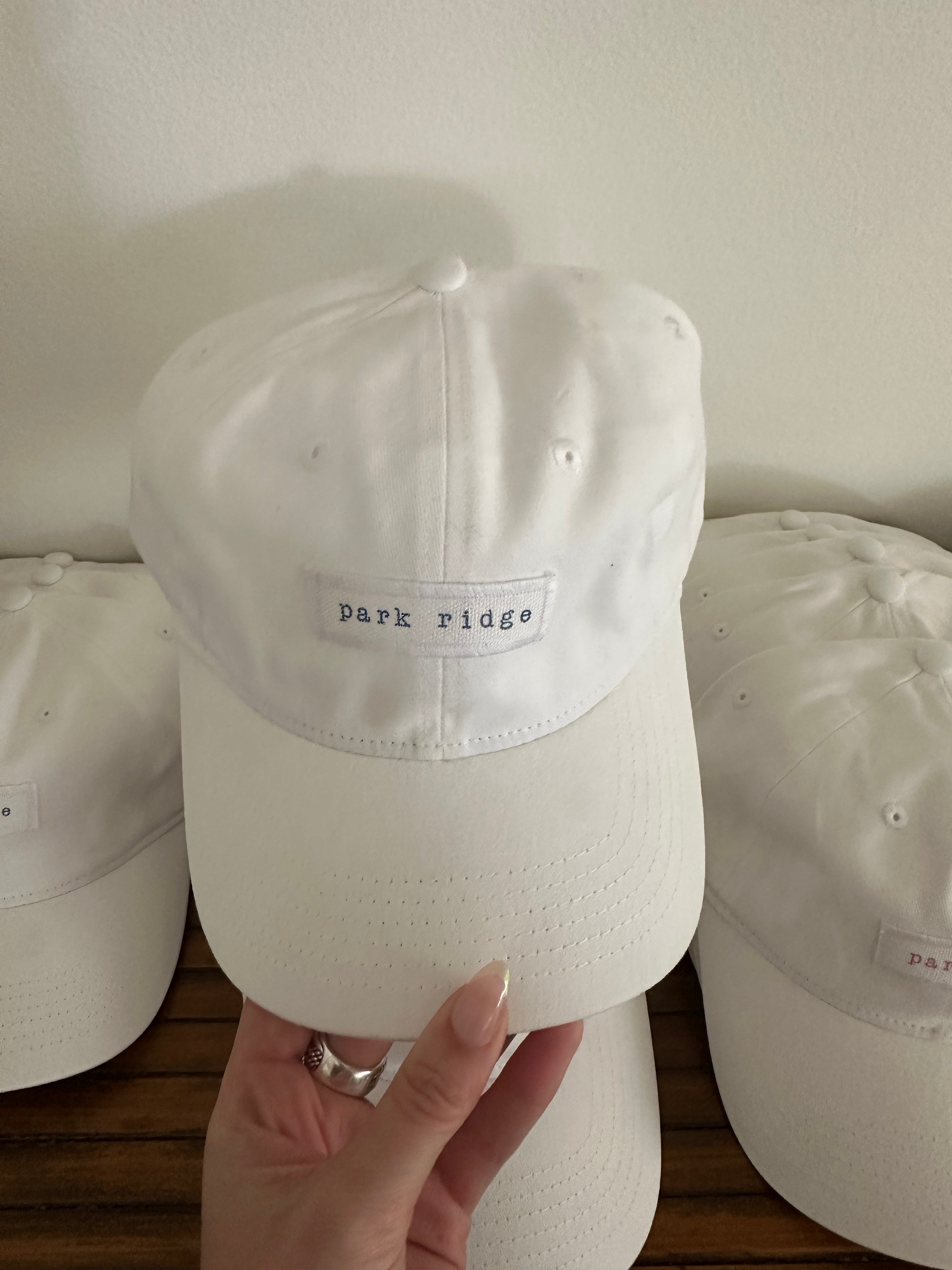 Park Ridge Collection: Stamped Baseball Hats
