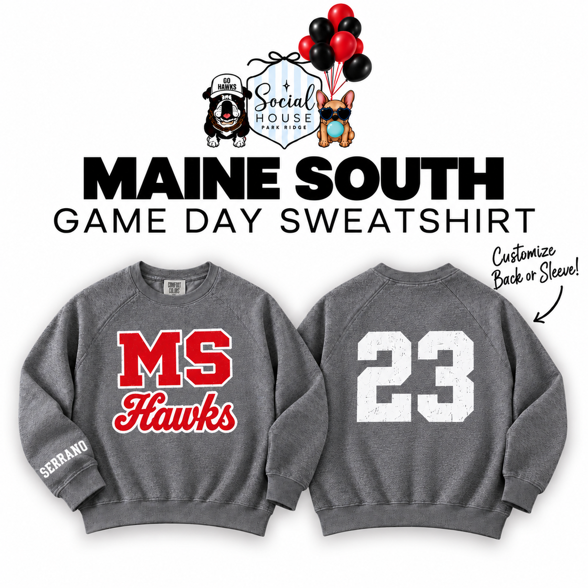 Maine South - Game Day Sweatshirt