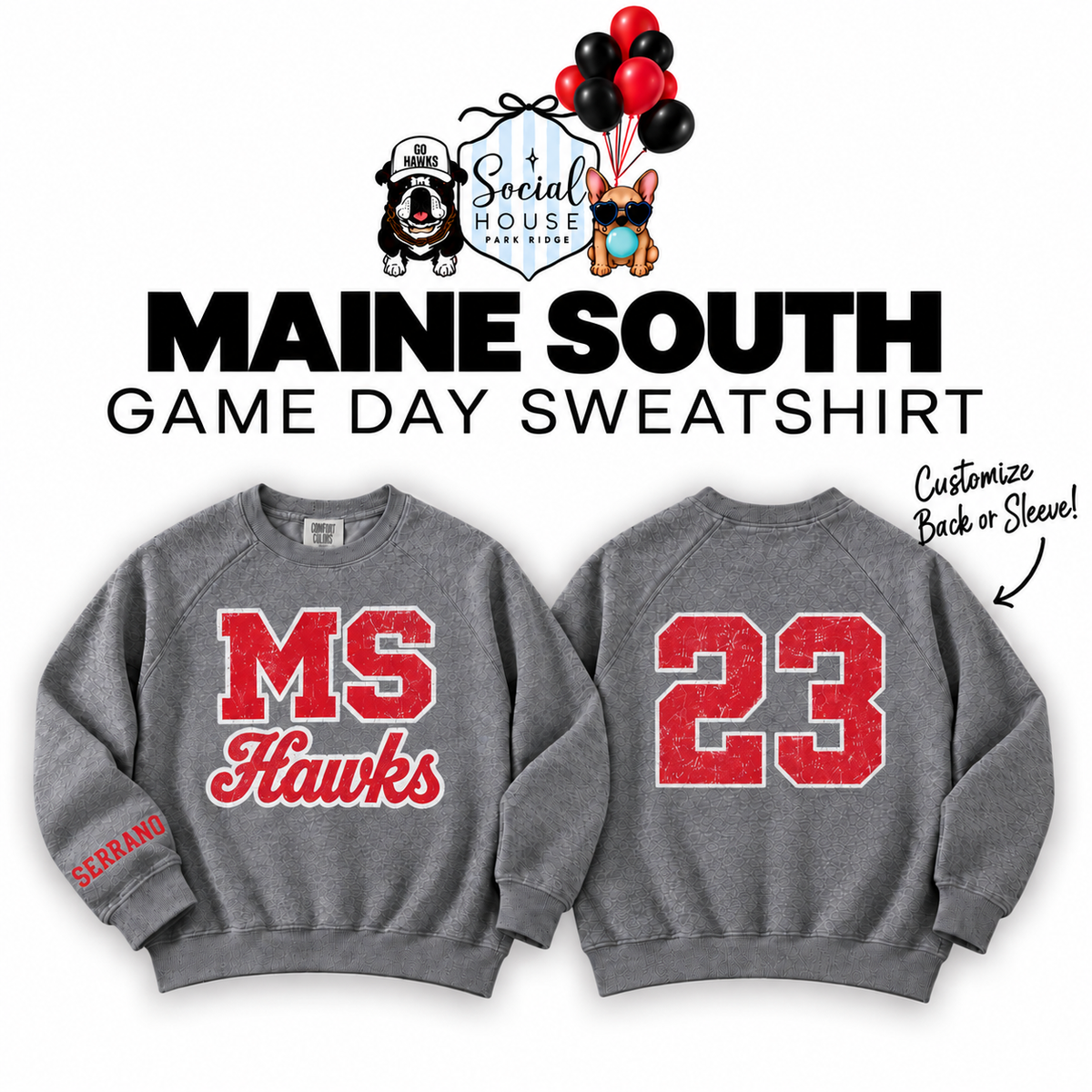 Maine South - Game Day Sweatshirt