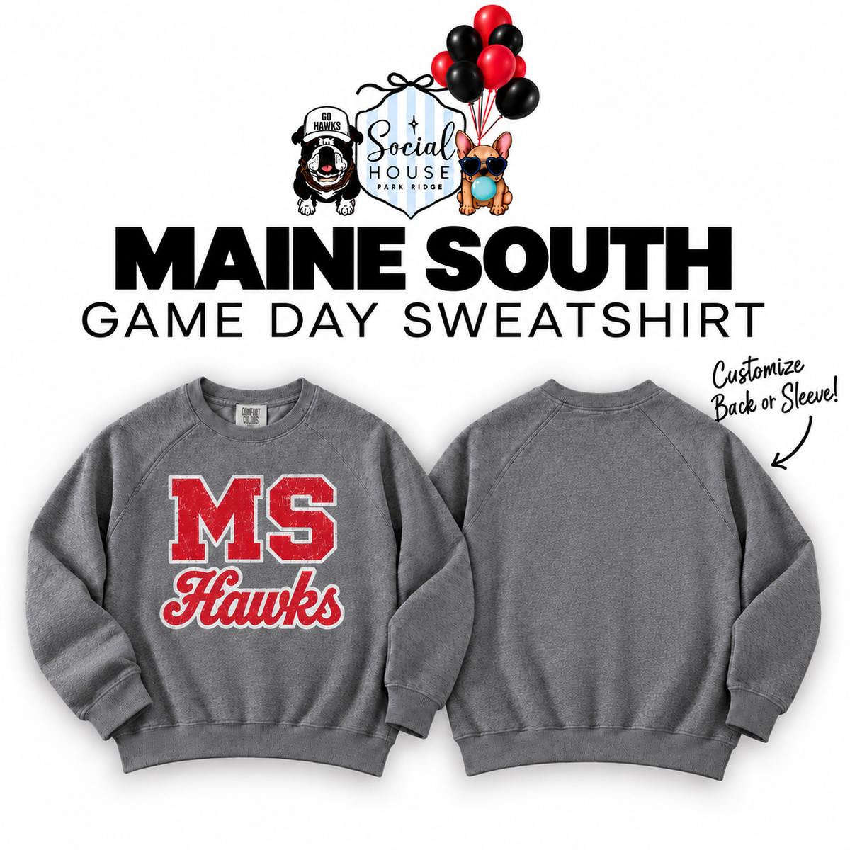 Maine South - Game Day Sweatshirt